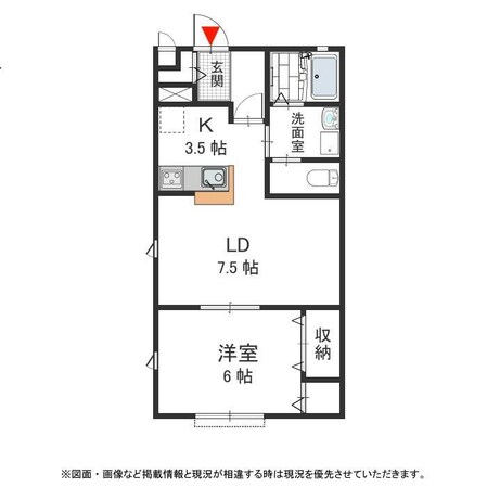 香櫨園駅 徒歩7分 1階の物件間取画像